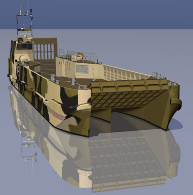 Fast Landing Craft Design